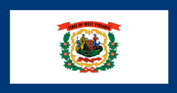 Flagge von West Virginia