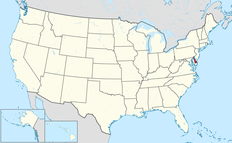 File:Delaware in United States.svg