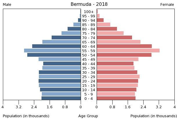 Bevölkerungspyramide 2018