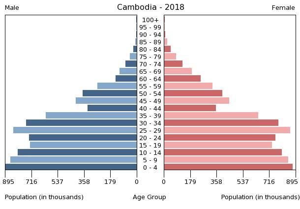 Bevölkerungspyramide 2018