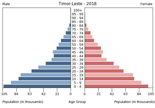 Bevölkerungspyramide 2018