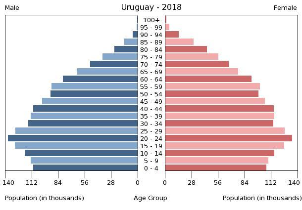 Bevölkerungspyramide 2018