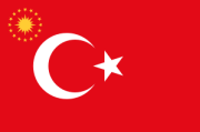 Standarte des türkischen Präsidenten