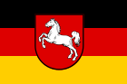 Flagge von Niedersachsen