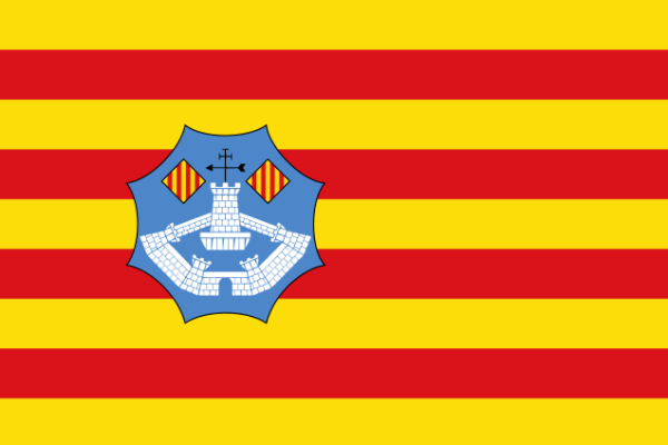 Die Flagge von Menorca