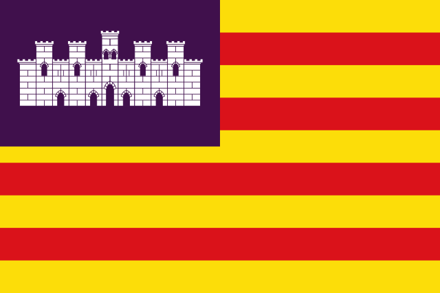 Flagge der Balearen