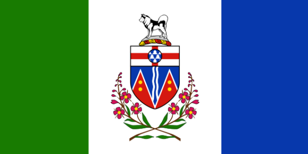 Flagge von Yukon