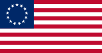 Betsy Ross Flag (auch Francis Hopkinson Flag)