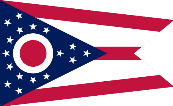 Flagge von Ohio