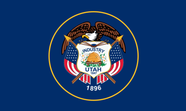 Flagge von Utah