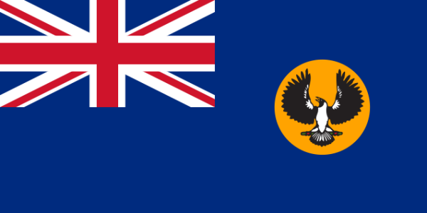 Die Flagge von South Australia