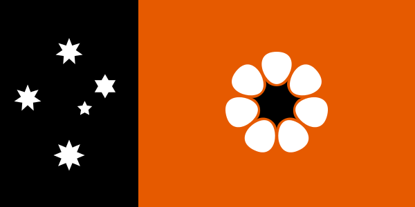 Die Flagge des Northern Territory