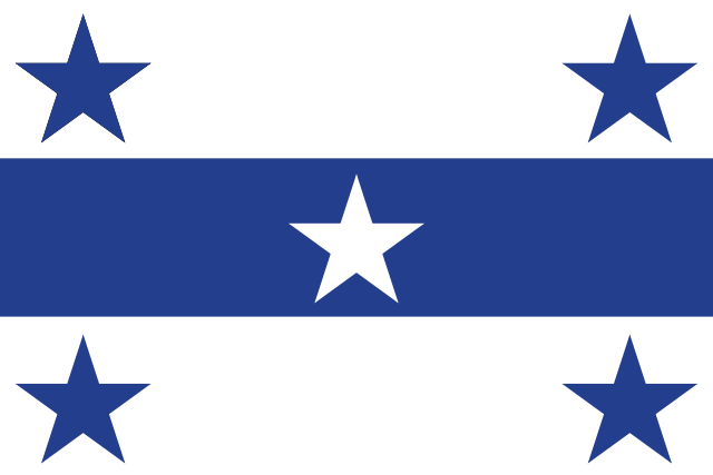 Flagge der Gambierinseln
