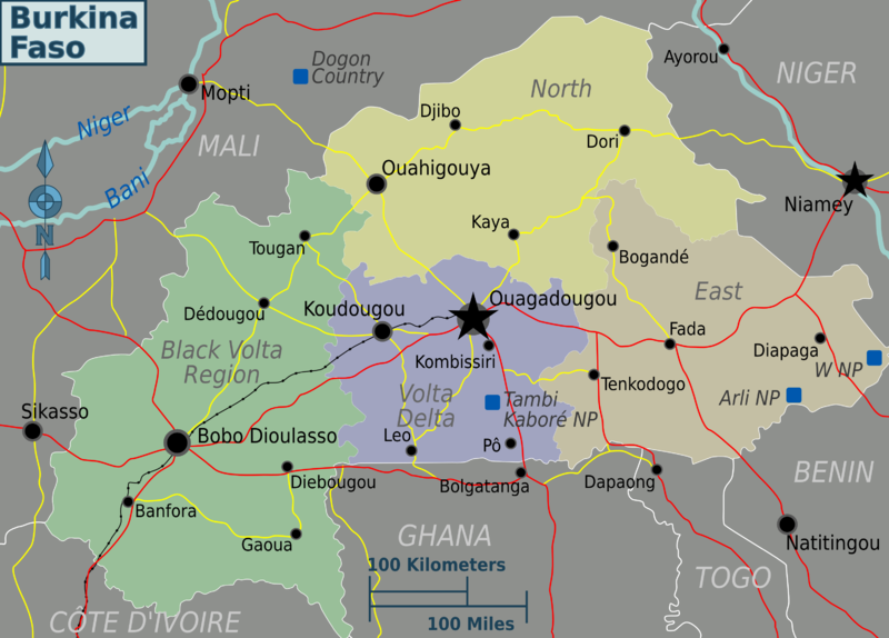 File:Burkina Faso regions map.png
