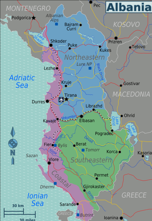 https://upload.wikimedia.org/wikipedia/commons/thumb/7/7c/Albania_Regions_map.png/530px-Albania_Regions_map.png