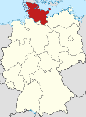 Lagekarte Schleswig-Holstein