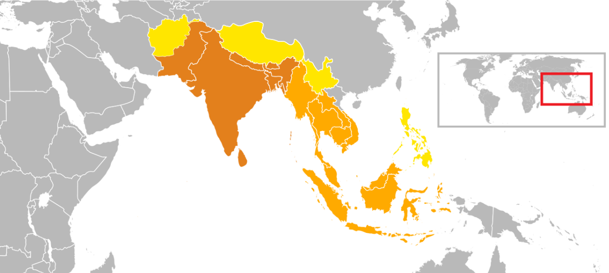 Map of Greater India