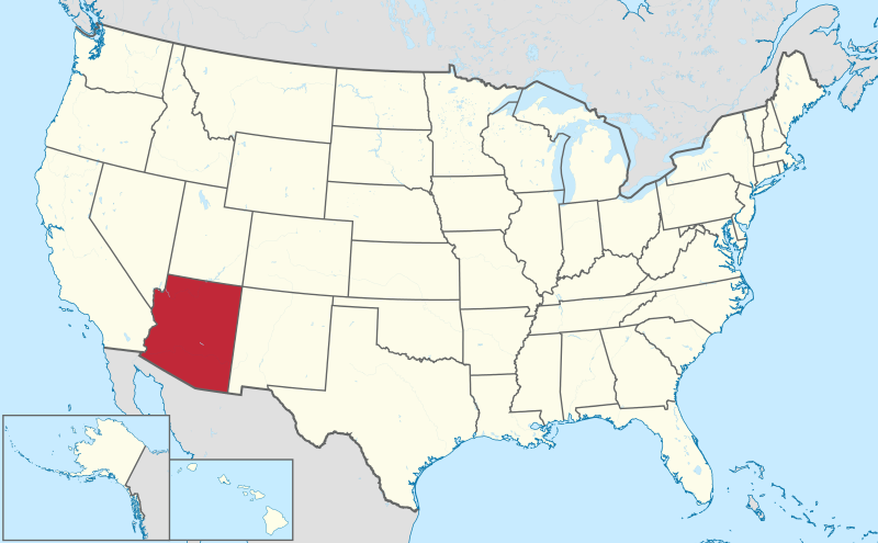 File:Arizona in United States.svg