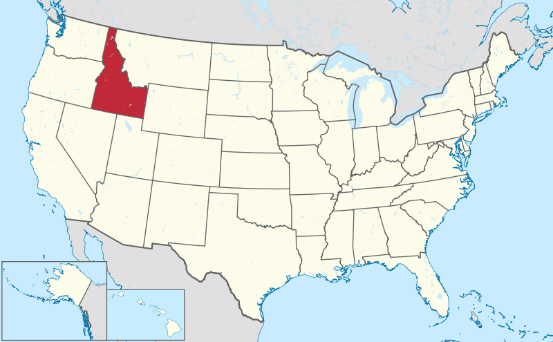 File:Idaho in United States.svg