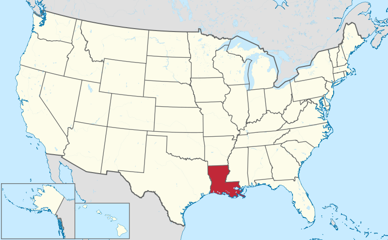 File:Louisiana in United States.svg