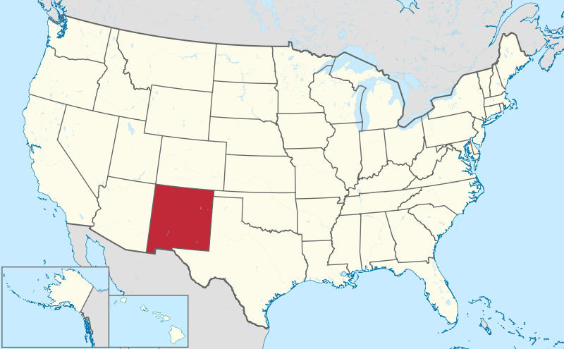 File:New Mexico in United States.svg