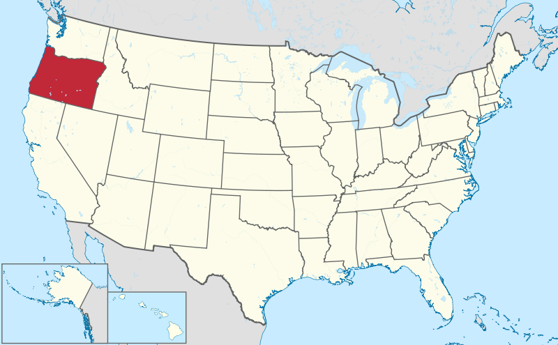 File:Oregon in United States.svg