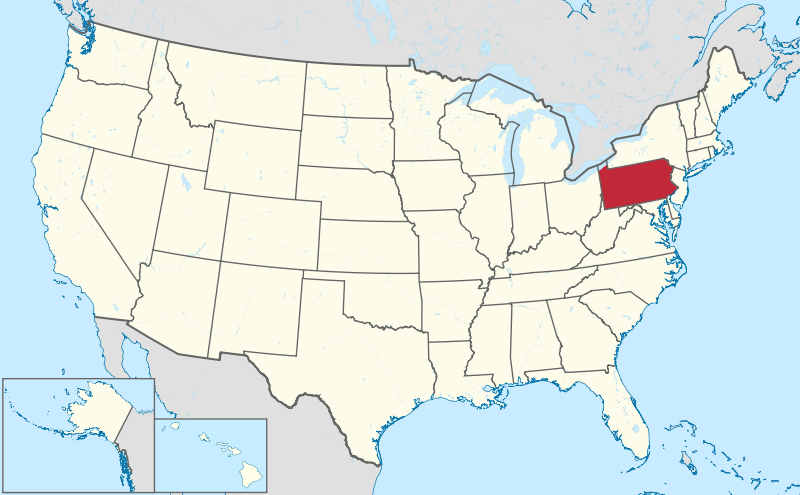 File:Pennsylvania in United States.svg