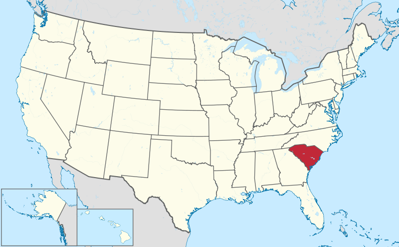 File:South Carolina in United States.svg