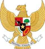 Das Wappen von Indonesien