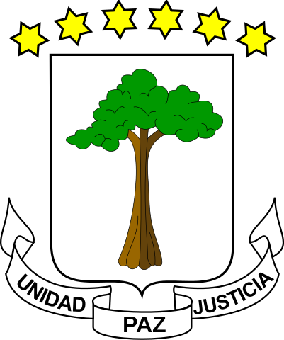 Das Wappen von Äquatorialguinea