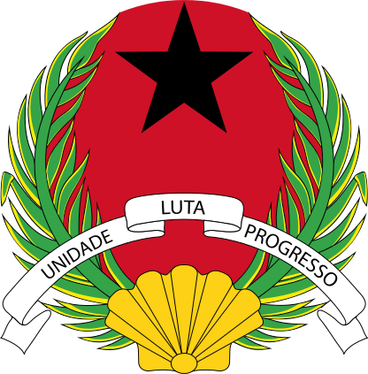 Das Wappen von Guinea-Bissau