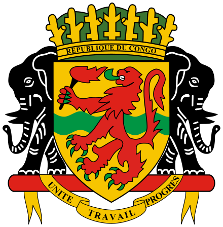 Das Wappen der Republik Kongo