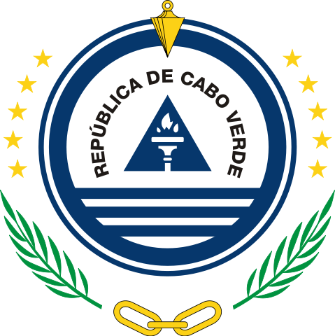 Das Wappen von Cabo Verde (Kap Verde)