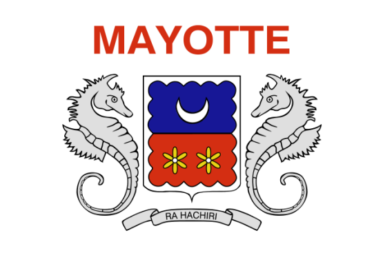 Das Wappen von Mayotte