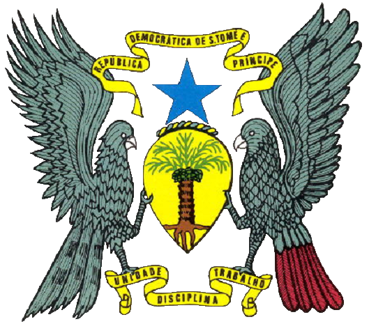 Das Wappen von São Tomé und Príncipe