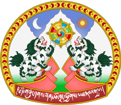 Das Wappen von Tibet