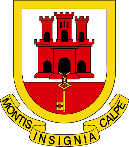 Wappen von Gibraltar
