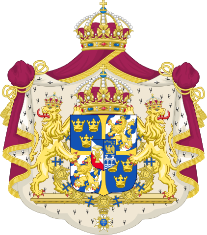 https://upload.wikimedia.org/wikipedia/commons/thumb/8/8d/Greater_coat_of_arms_of_Sweden.svg/422px-Greater_coat_of_arms_of_Sweden.svg.png