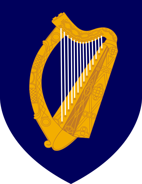 File:Coat of arms of Ireland.svg