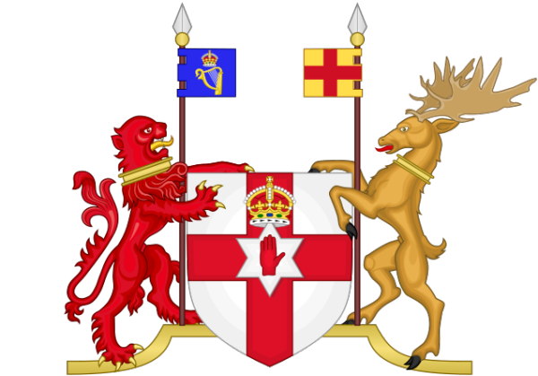 Das Wappen von Nordirland