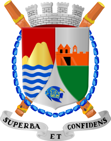 Das Wappen von Sint Eustatius