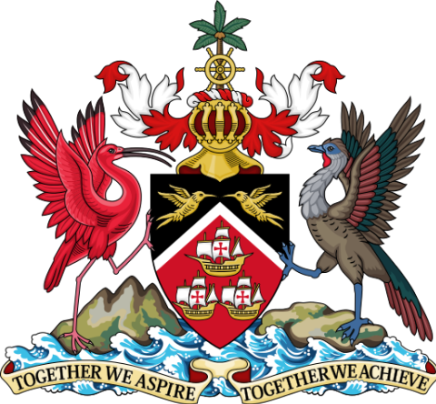 Das Wappen von Trinidad und Tobago