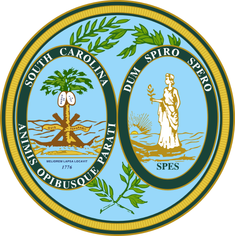 Das Siegel von South Carolina