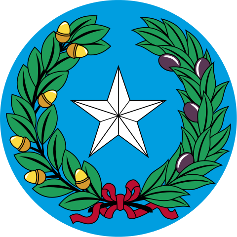 Das Wappen der Republik Texas