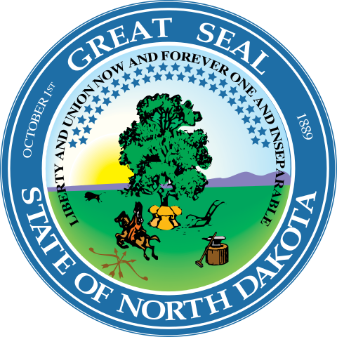 Das Siegel von North Dakota