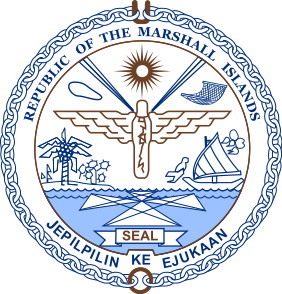 Das Siegel der Marshallinseln