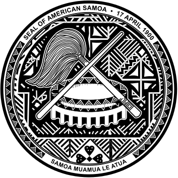 Das Siegel von Amerikanisch-Samoa