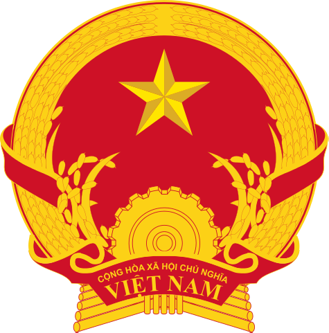 Das Wappen von Vietnam